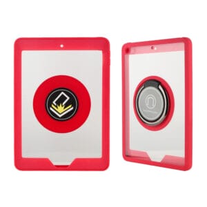 360 TPU+PC full protection case with colour for tablets and support ring