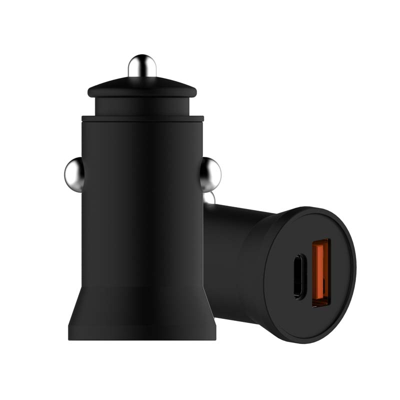 30W super mini and all metal car charger, car cigarette lighter, with blue LED 9 30W super mini and all metal car charger, car cigarette lighter, with blue LED - Image 9