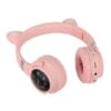 Wireless Headphones HZ-BT630 Cat Ear LED Light Up Foldable Wireless Headphones with Microphone 14 07 9
