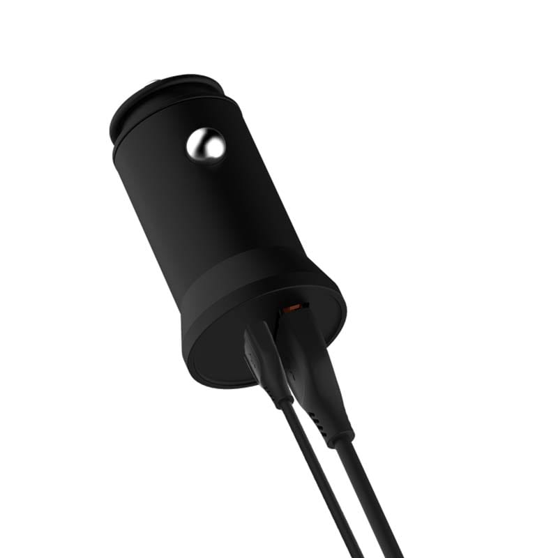 30W super mini and all metal car charger, car cigarette lighter, with blue LED 6 30W super mini and all metal car charger, car cigarette lighter, with blue LED - Image 6