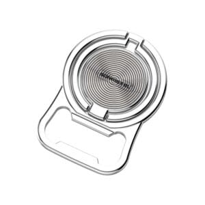 Bottle Opener Dual Axis Rotation Cell Phone Ring Holder
