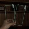 Environmental Silica Gel Luminous Tempered Glass Films for iPhone12/12Pro/12ProMax 18 10 11
