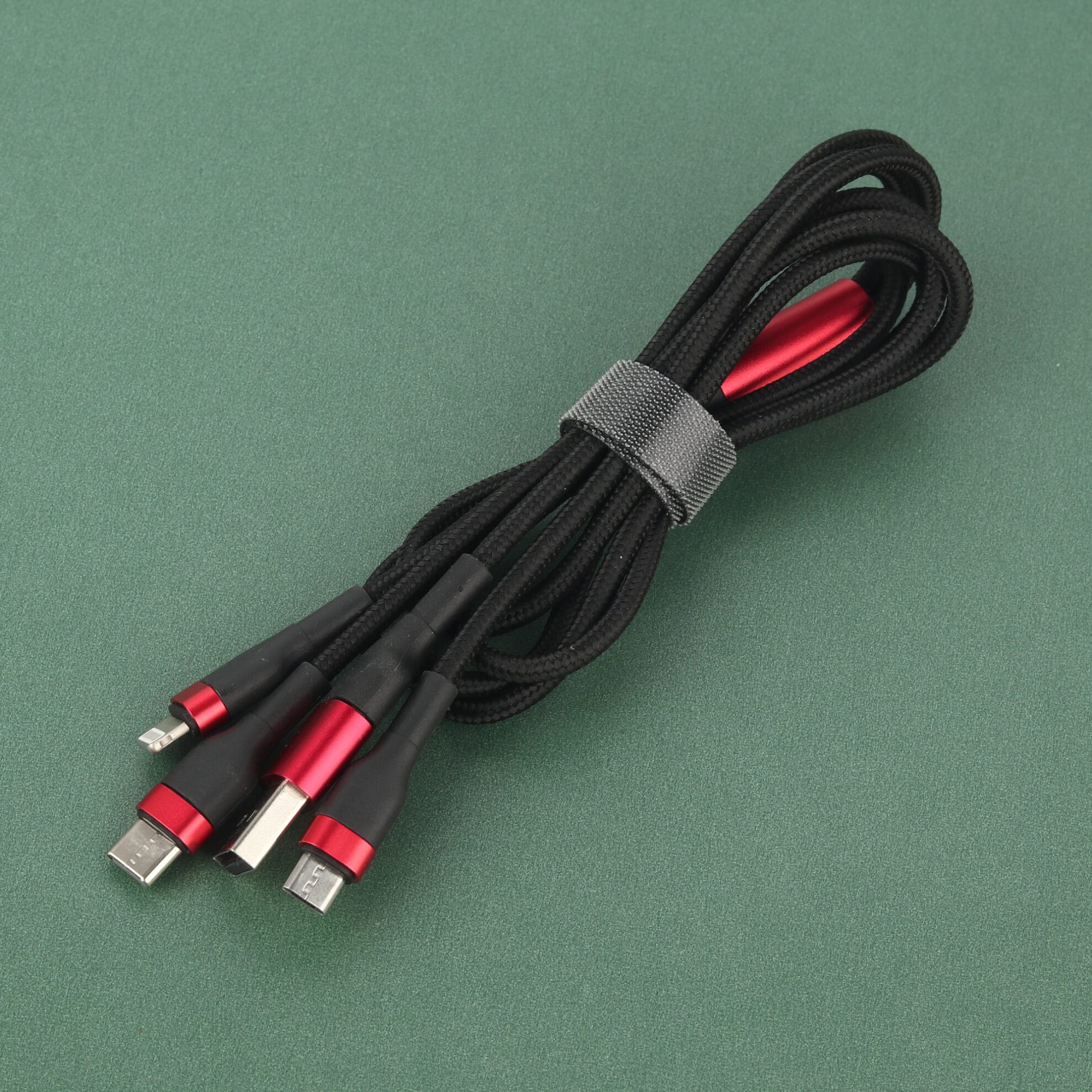 2.4A USB C to Multi Fast Charging Cable, PD and QC Braided Cable 7 2.4A USB C to Multi Fast Charging Cable, PD and QC Braided Cable - Image 7