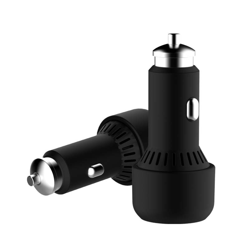 Car charger with blue LED, type C 65W PD fast USB C car charger and QC 3.0 30W 2 Car charger with blue LED, type C 65W PD fast USB C car charger and QC 3.0 30W - Image 2