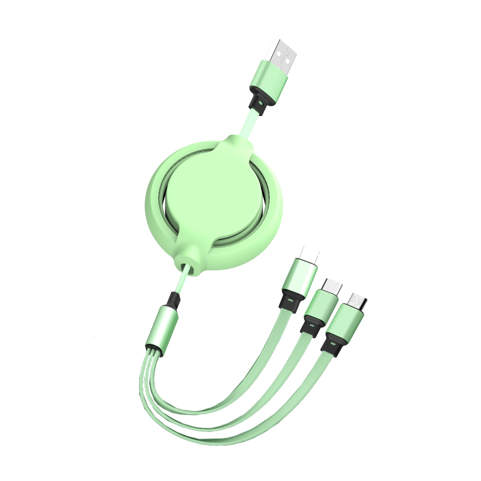 2.4A Multi 2.4A retractable fast charge cable, 3-in-1 USB charging cable for IP/Type-C/Micro-USB 1 2.4A Multi 2.4A retractable fast charge cable, 3-in-1 USB charging cable for IP/Type-C/Micro-USB