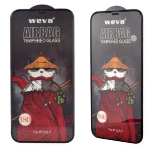 18D Panda Airbag Protector de pantalla, vidrio templado protector completo
