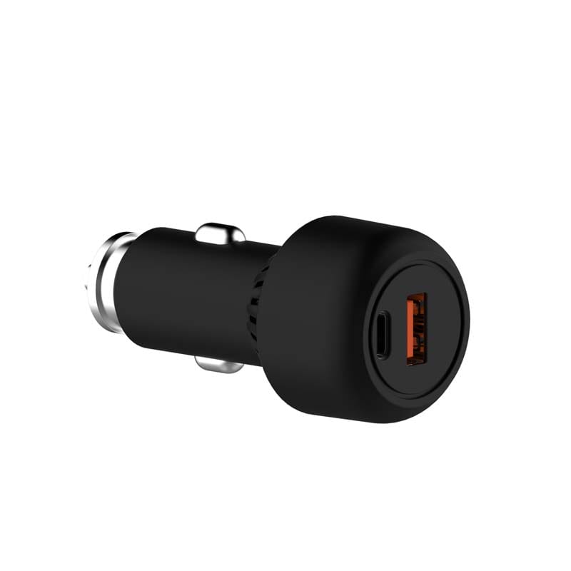 Car charger with blue LED, type C 65W PD fast USB C car charger and QC 3.0 30W 1 Car charger with blue LED, type C 65W PD fast USB C car charger and QC 3.0 30W