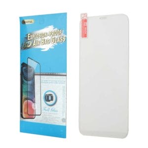 18D Airbag Protector de pantalla, vidrio templado transparente completo , tiene bordes de silicona transparente.