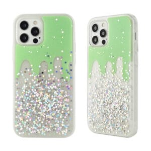 Fundas TPU+PC Serie Coat armor  con epoxy diseño 3D Helado para iPhone12mini