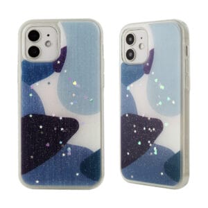 Fundas TPU+PC  Serie Coat armor  con epoxy diseño para iPhone12/12Pro