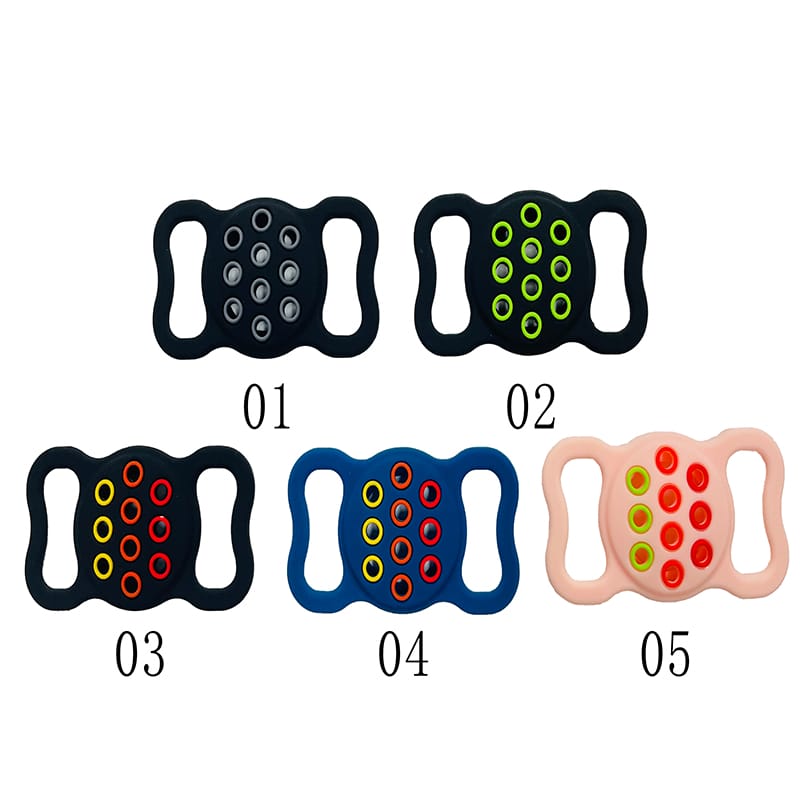 Multicoloured protective case for AirTag with anti-lost key ring 12 Multicoloured protective case for AirTag with anti-lost key ring - Image 12