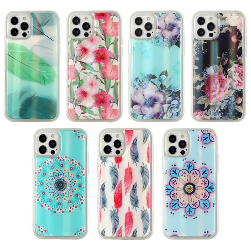 Coat armor TPU+PC Cases in Colourful Pattern and Aurora for iPhone12Pro 2 Coat armor TPU+PC Cases in Colourful Pattern and Aurora for iPhone12Pro - Image 2