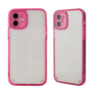 Colour Clear Case with Lens Protection for iPhone13ProMax