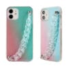 Dual sided tpu case from IMD in gradient colour with cute bracelet chain for iPhone13 18 06 25