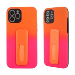 Funda Anti-Choque TPU+PC de Diseño Arco Iris Con  Anillo De Soporte