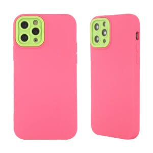 Carcasa de TPU de aceite de caucho con protección de lente de cámara completa