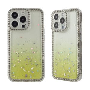 Estuche de TPU de diamante de color degradado para iPhone13/13Pro