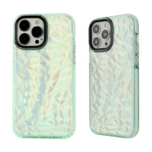 Fundas Anti-Choque TPU+TPE Con  Papel láser de Diamante Para iPhone13ProMax