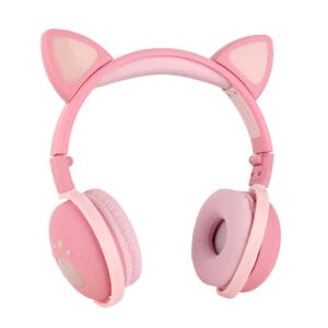 BK-1 Gaming Headset Surround Sound Cat Ear Auriculares LED