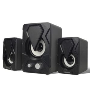 MINI Colorful Computer Speakers with 3.5MM and USB Plug