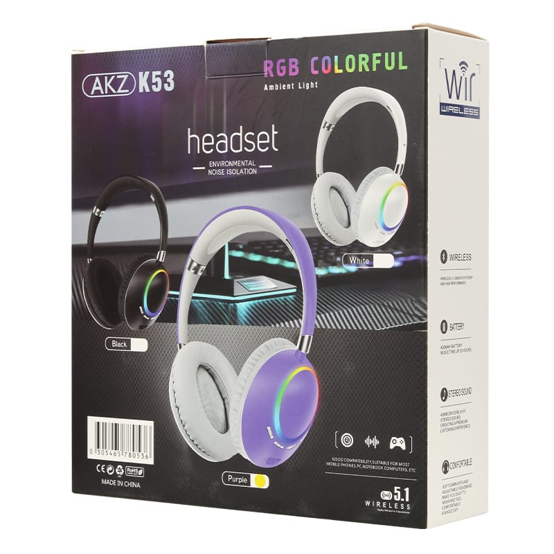 BT 5.1 wireless headphones with ambient noise control, efficient in transmission 10 BT 5.1 wireless headphones with ambient noise control, efficient in transmission - Image 10