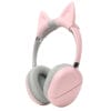 Wlreiess BT Cat Ear Headphones with LED light/TF/FM/Music listening/call function for mobile phone/tablet/PC 14 04 8