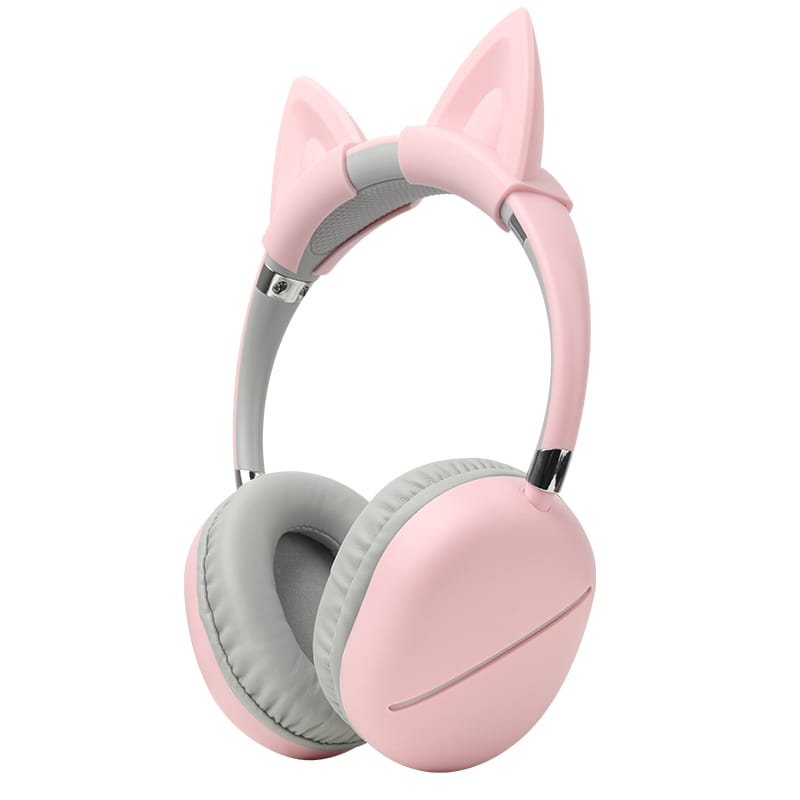 Wlreiess BT Cat Ear Headphones with LED light/TF/FM/Music listening/call function for mobile phone/tablet/PC 1 Wlreiess BT Cat Ear Headphones with LED light/TF/FM/Music listening/call function for mobile phone/tablet/PC