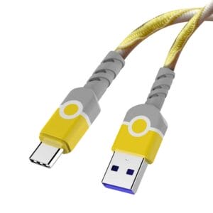 Tri-colour USB Fast Data Charging Cable for IPH/Micro/Type C