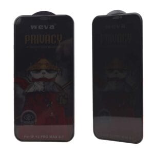 WEVA 18D PRIVACY AIR BAG PROTECTOR DE PANTALLA DE CRISTAL TEMPLADO PARA TELÉFONO MÓVIL