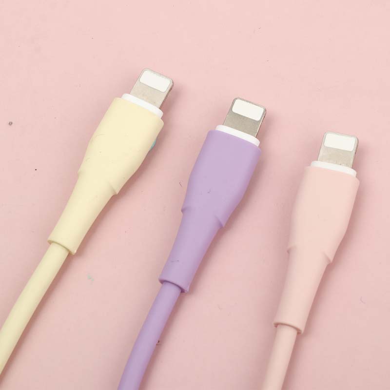 Highly elastic TPE charging cable colour macaroni USB data cable for IPH/Micro/Type C 11 Highly elastic TPE charging cable colour macaroni USB data cable for IPH/Micro/Type C - Image 11