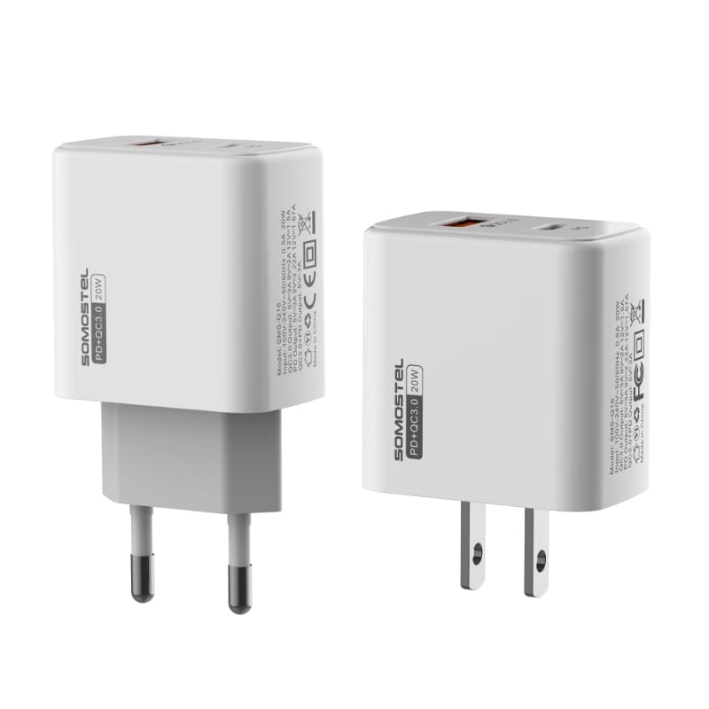 SMS-Q16 PD+QC3.O DOUBLE QUICK CHARGER KIT PROTOCOL 20W 1 SMS-Q16 PD+QC3.O DOUBLE QUICK CHARGER KIT PROTOCOL 20W