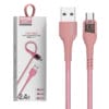 SMS-BW11 2.4A Transparent Mechanical Design Fast Charging USB Data Cable 45 13 2