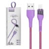 SMS-BW11 2.4A Transparent Mechanical Design Fast Charging USB Data Cable 47 15 1