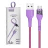 SMS-BW11 2.4A Transparent Mechanical Design Fast Charging USB Data Cable 48 16 1
