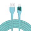 SMS-BW11 2.4A Transparent Mechanical Design Fast Charging USB Data Cable 56 24 1