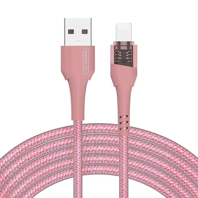 SMS-BW11 2.4A Transparent Mechanical Design Fast Charging USB Data Cable 27 SMS-BW11 2.4A Transparent Mechanical Design Fast Charging USB Data Cable - Image 27