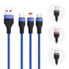 SMS-BW12 2.4A Fast Charge USB Data Cable 24 3 5