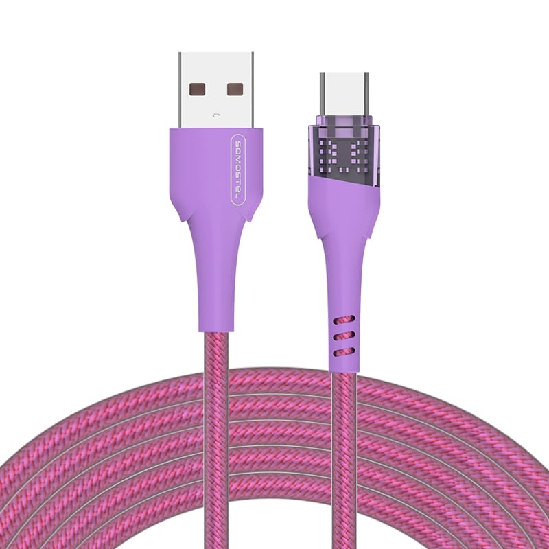 SMS-BW11 2.4A Transparent Mechanical Design Fast Charging USB Data Cable 31 SMS-BW11 2.4A Transparent Mechanical Design Fast Charging USB Data Cable - Image 31