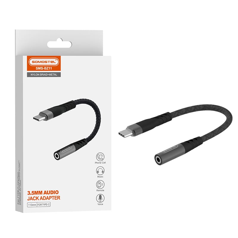 SMS - BZ11 3.5mm Auxiliary Jack Adapter with HI-FI Sound Quality 8 SMS - BZ11 3.5mm Auxiliary Jack Adapter with HI-FI Sound Quality - Image 8