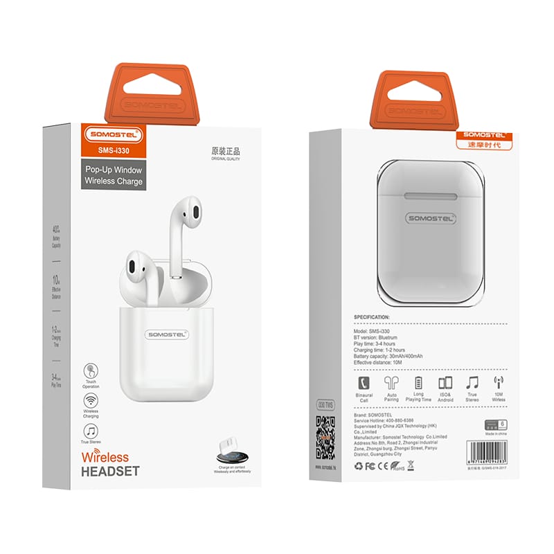 SMS -i330 IP5 Waterproof Wireless Headset with Microphone 13 SMS -i330 IP5 Waterproof Wireless Headset with Microphone - Image 13