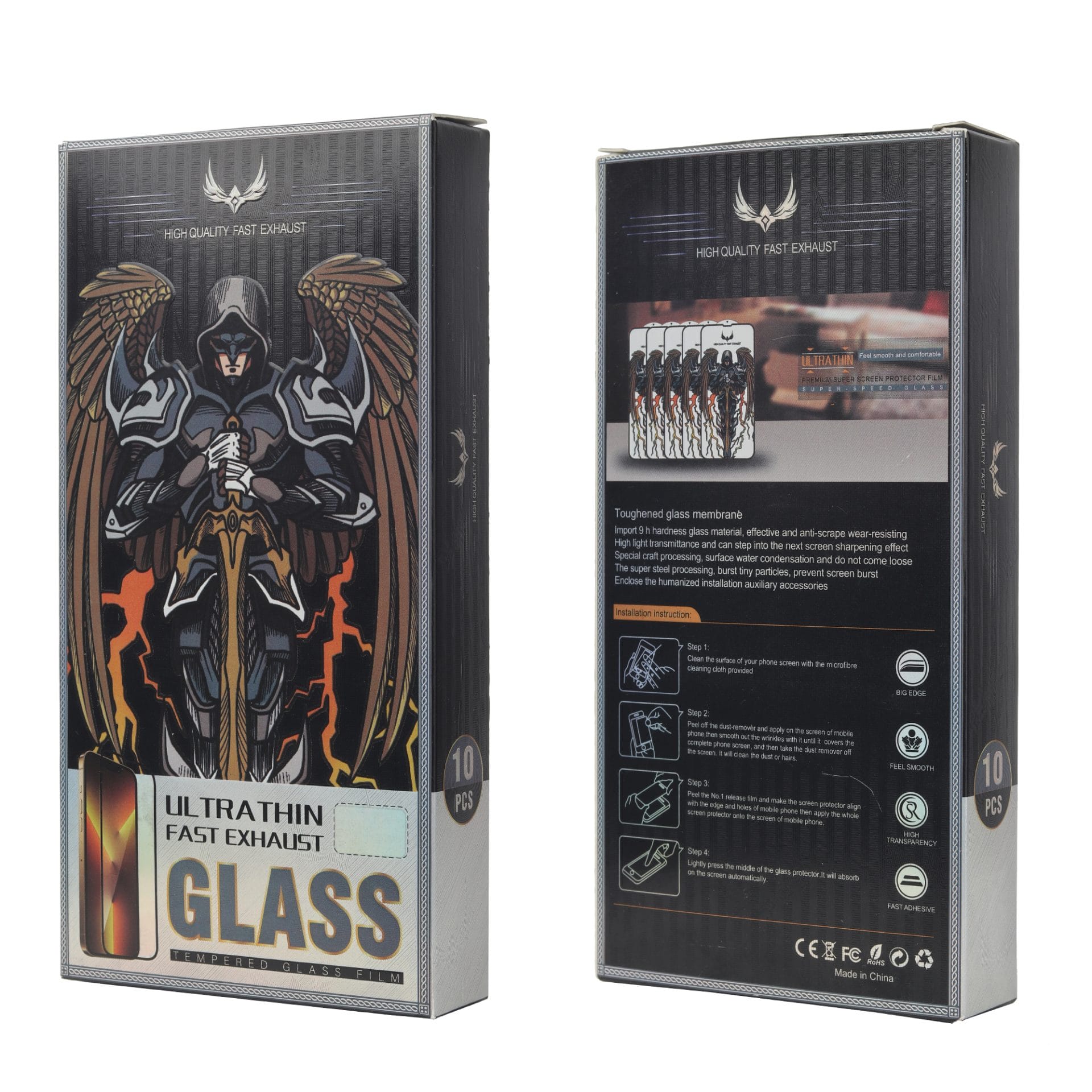 9H 0.18mm High Tempered Aluminum Screen Protector for IPH 14/14 PLUG/14 PRO/14 PRO MAX 2 9H 0.18mm High Tempered Aluminum Screen Protector for IPH 14/14 PLUG/14 PRO/14 PRO MAX - Image 2