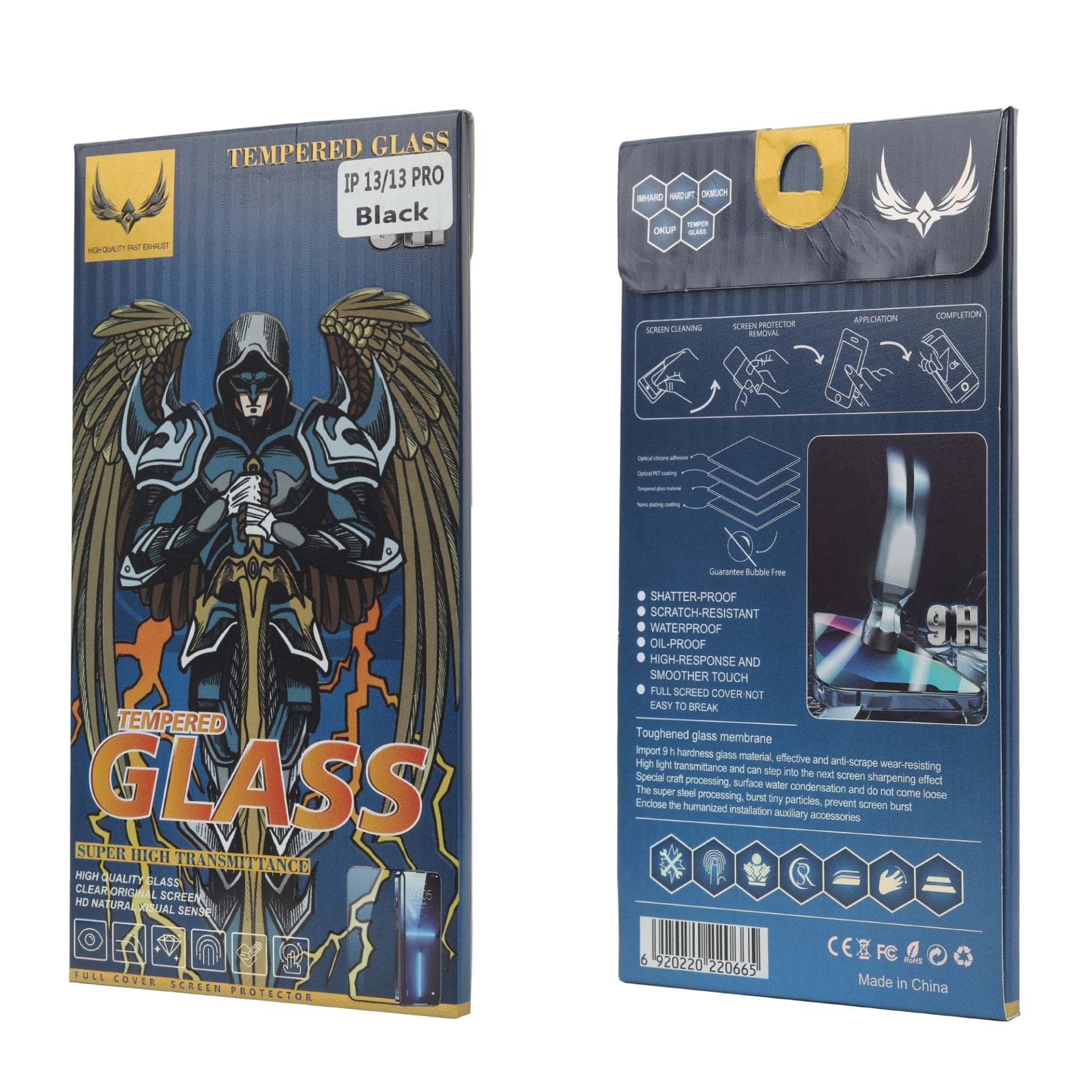 9H 0.18mm High Tempered Aluminum Screen Protector for IPH 14/14 PLUG/14 PRO/14 PRO MAX 3 9H 0.18mm High Tempered Aluminum Screen Protector for IPH 14/14 PLUG/14 PRO/14 PRO MAX - Image 3