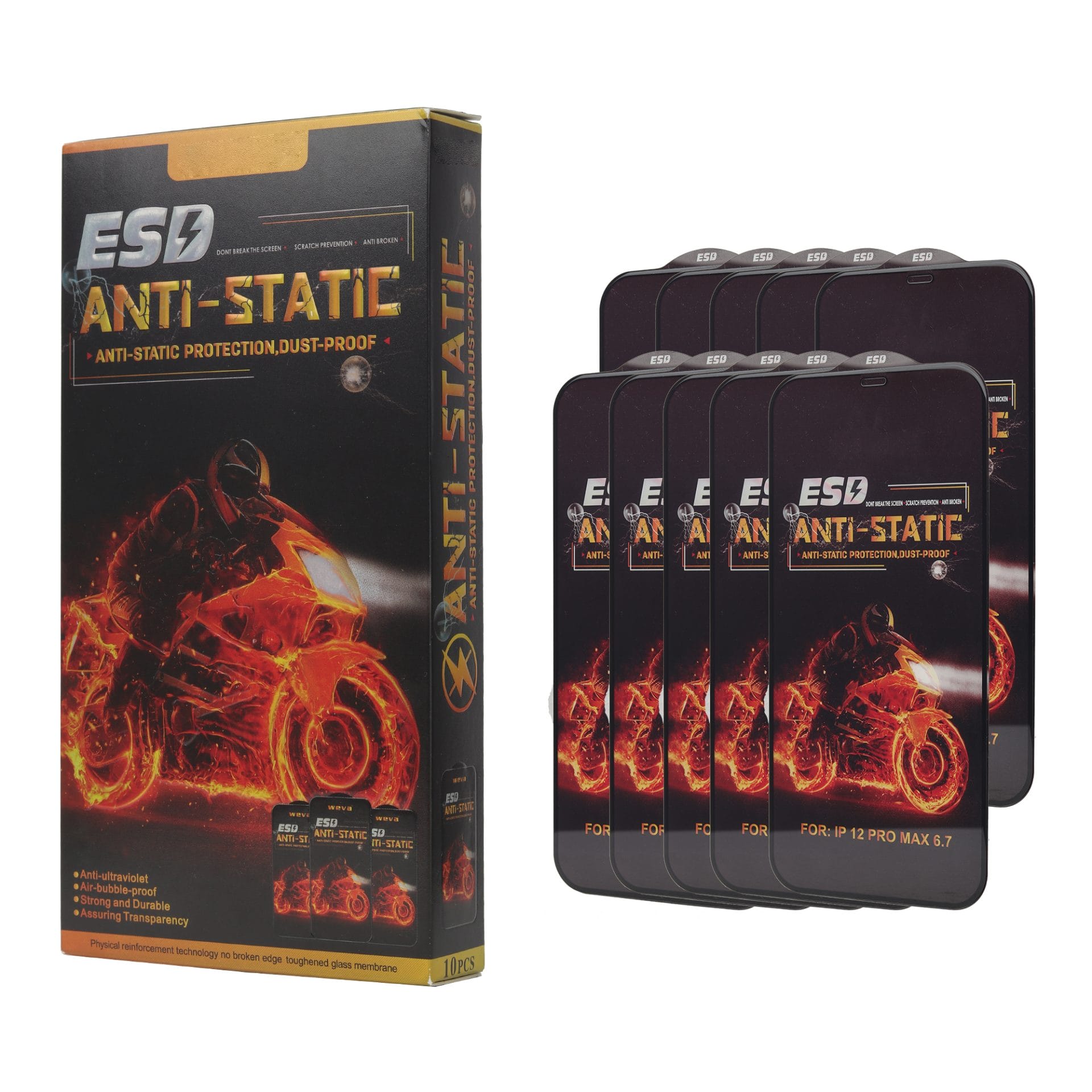 ESD anti-static tempered glass screen protector 4 ESD anti-static tempered glass screen protector - Image 4