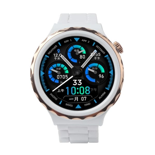 2022 Nuevo reloj inteligente BT Call Smartwatch resistente al agua con monitor de presión sanguínea Oxígeno de ritmo cardíaco Smart Watch IP68 Waterproof