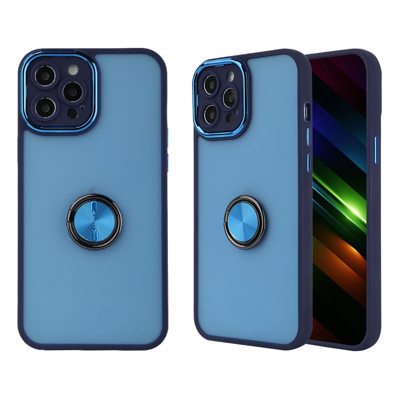 DianDuMeiTong Electroplating with CD Pattern Rear Ring Back Support TPU Phone Case 2 DianDuMeiTong Electroplating with CD Pattern Rear Ring Back Support TPU Phone Case - Image 2