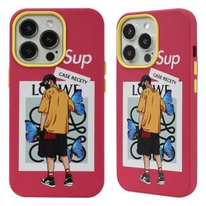 YaShiJie 3 in 1 Oil Injection Electroplating Lens Frame Painting TPU+PC Phone Case