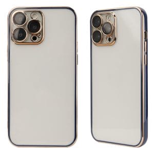 Dual color electroplating TPU phone case