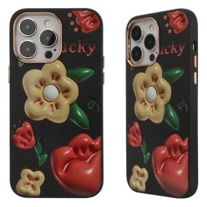 YaShiJie Tres-en-uno Pintura Galvanoplastia TPU+PC Funda de Teléfono