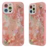 TongYan Dos en Uno Pintura Epoxi con Osos Transparentes y Cuentas Pulsera TPU+PC Funda Teléfono