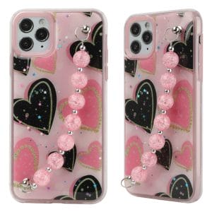 LiangTou 2 in 1 Epoxy with Transparent Colors Bracelet TPU+PC Phone Case